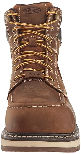 安全靴 KEEN CINCINNATI 90 DEGREE 6\" WP 9.5 Keen Utility Cincinnati 90 Degree 6'' WP Black/ Sandshell